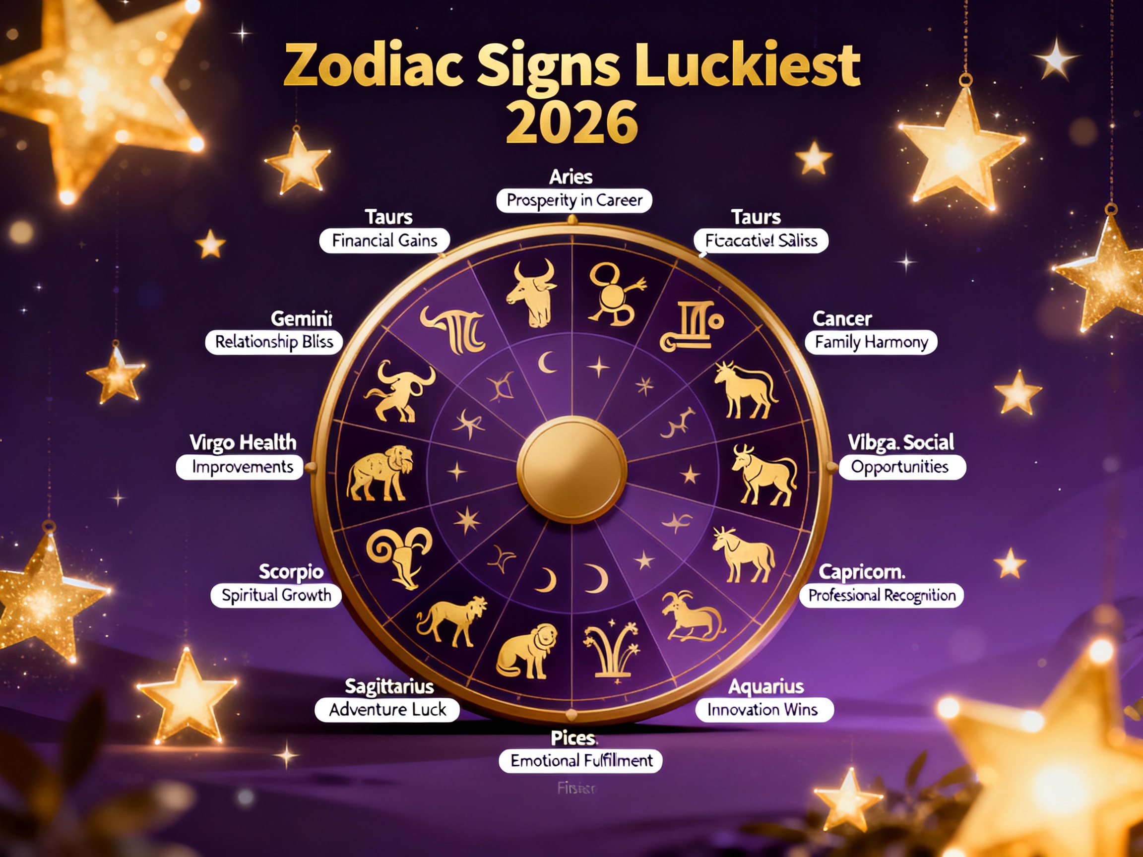 Which Zodiac Signs Are the Luckiest in 2026?
