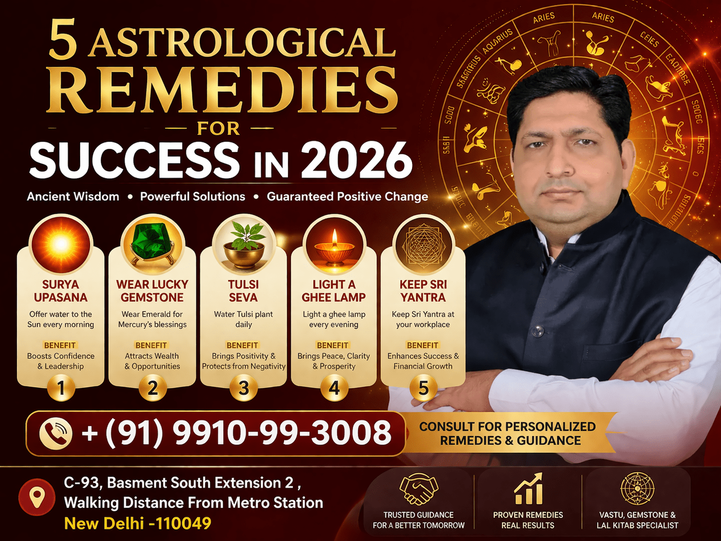 5 Astrological remedies for success in 2026