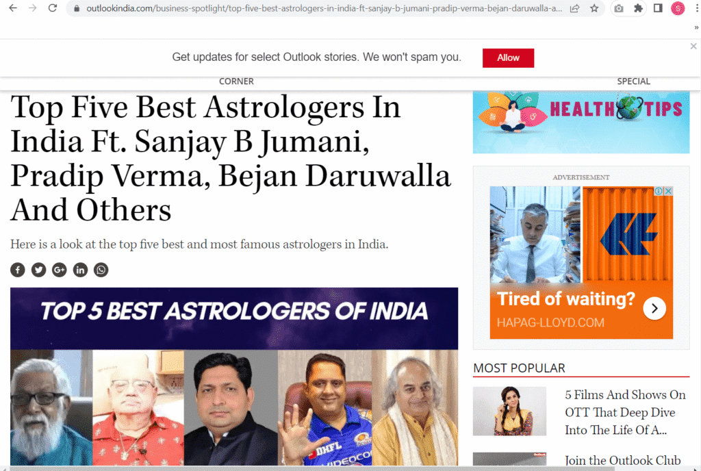top astrologer in india